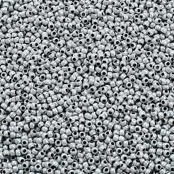 TOHOラウンドシードビーズ  日本製シードビーズ  （820)つの黒い裏地の灰色のセイロンパール  11/0  2.2mm  穴：0.8mm  約5555個/50g&nbsp;SEED-XTR11-0820