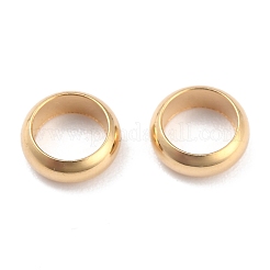 Rack Plating Brass Spacer Beads&nbsp;KK-O139-16F-G