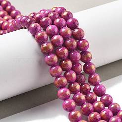 Natural Mashan Jade Beads Strands&nbsp;G-A255-A01-01M