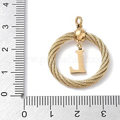 304 Stainless Steel Pendants&nbsp;STAS-D154-01L-G