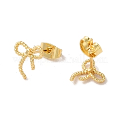 Brass Stud Earrings&nbsp;EJEW-B040-02G