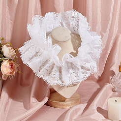 Cotton Lace Faux Collar&nbsp;AJEW-WH0314-721C