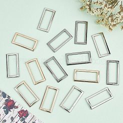 15Pcs 3 Colors Alloy Buckles&nbsp;DIY-GF0006-13C