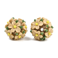 Handmade Polymer Clay Beads&nbsp;CLAY-H009-02D