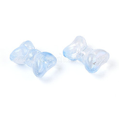 Baking Paint Transparent Glass Beads&nbsp;DGLA-T004-05H