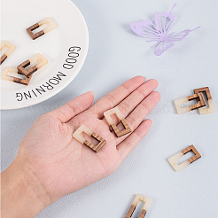 Resin & Wood Pendants&nbsp;RESI-OL0001-09B