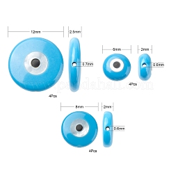 12Pcs 3 Style Synthetic Turquoise Beads&nbsp;G-LS0001-72