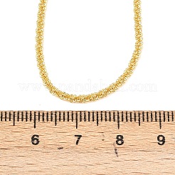 2MM Brass Chain Necklaces for Women&nbsp;NJEW-A062-02G