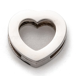304 Stainless Steel Slide Charms&nbsp;STAS-P270-01G
