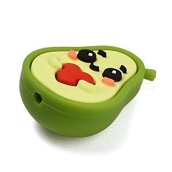 Fruit Theme Food Grade Eco-Friendly Silicone Beads&nbsp;SIL-I022-02G