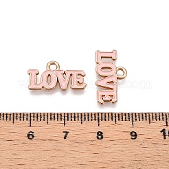 Valentine's Day Theme Alloy Enamel Pendants&nbsp;ENAM-T020-50D-03