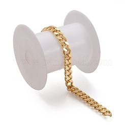 Brass Cuban Link Chains&nbsp;CHC-K010-03G