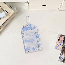 2Pcs Star Pattern PVC Plastic Photocard Holders&nbsp;DIY-CP0013-23B