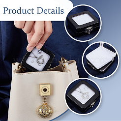 PU Leather Jewelry Gift Storage Box&nbsp;AJEW-WH0475-04A