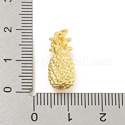 Rack Plating Pineapple Brass Pendants&nbsp;KK-K341-56G