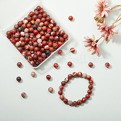 200Pcs Natural Red Jasper Bead&nbsp;G-CJ0001-59