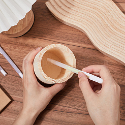 Pine Wooden Pen Holders&nbsp;WH-WG31134-01