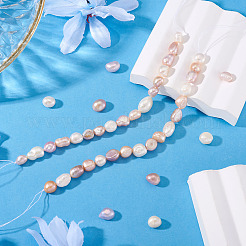 2 Strands Natural Cultured Freshwater Pearl Beads Strands&nbsp;PEAR-TA0001-31