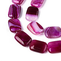 Natural Agate Beads Strands&nbsp;G-N356-03A-15