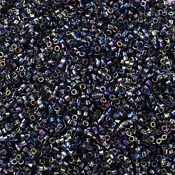 MIYUKIデリカビーズ  シリンダー  日本製シードビーズ  11/0  （db2206)マジックブルー  1.3x1.6mm  穴：0.8mm  約2000PCS /ボトル  10 G /ボトル&nbsp;SEED-JP0008-DB2206