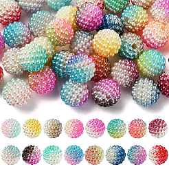 40Pcs Imitation Pearl Acrylic Beads&nbsp;OACR-FS0002-89A-01