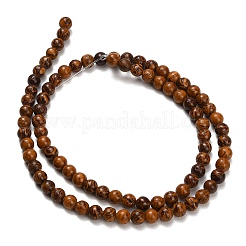 Natural Miriam Stone Beads Strands&nbsp;G-G0003-C05-4mm
