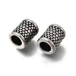 304 Stainless Steel European Tube Beads&nbsp;STAS-D382-08AS