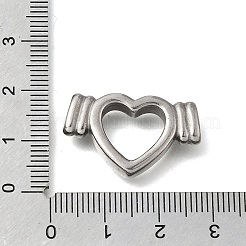 304 Stainless Steel Slide Charms&nbsp;STAS-F356-09P