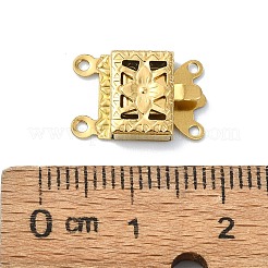 Ion Plating(IP) 304 Stainless Steel Box Clasp&nbsp;STAS-Q318-04G