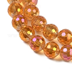 Transparent Electroplate Glass Beads Strands&nbsp;EGLA-N002-31-H