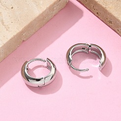 201 Stainless Steel Hoop Earrings&nbsp;EJEW-D354-21P-01