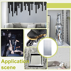 Mosaic Glass Wall Stickers&nbsp;GLAA-WH0038-59B