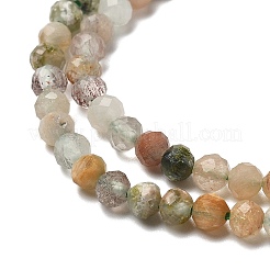 Natural Green Rutilated Quartz Beads Strands&nbsp;LS-G-RM241221-B22