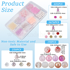 DIY Glass & Acrylic Beads Findings Kits&nbsp;DIY-PA0001-38
