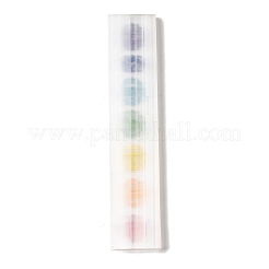 Seven Chakra Symbol Engraved Stick Jewelry&nbsp;AJEW-U002-09