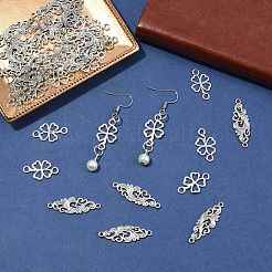 30Pcs Tibetan Style Alloy Connector Charms&nbsp;TIBE-FS0003-32