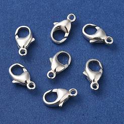 925スターリングシルバーカニカン  オーバル  銀  11.5x6.5x3.5mm  穴：1.5mm&nbsp;STER-G040-05C