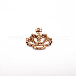 Crystal Rhinestone Crown Brooch&nbsp;JEWB-WH0022-27