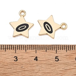 Alloy Enamel Pendants&nbsp;ENAM-G235-10G-01