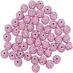 Pave Disco Ball Beads&nbsp;RB-PH0008-30B