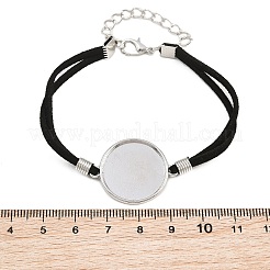 Faux Suede Cord 2-Strand Bracelet Makings&nbsp;FB-XCP0001-06