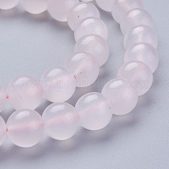 天然ピンク方解石ビーズ連売り  ラウンド  ピンク  8.5mm  穴：1mm  約48個/連  15.35インチ（39cm）&nbsp;G-F687-01A