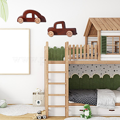 3Pcs 3 Styles Density Board Wood Wall Clothes Hook&nbsp;AJEW-NB0008-12
