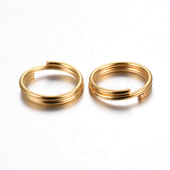 304 Stainless Steel Split Rings&nbsp;X-STAS-P223-22G-02