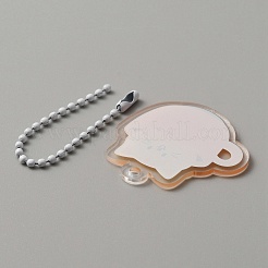 Cute Coffee Cup Cat Acrylic Pendant Keychain&nbsp;FIND-CJC0006-79F
