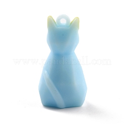 PVC Faceted Cartoon Cat Pendants&nbsp;FIND-B002-13