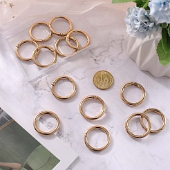 16Pcs Zinc Alloy Spring Gate Rings&nbsp;FIND-SC0005-16