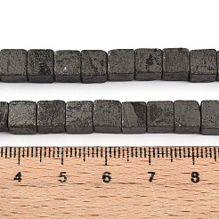 Natural Pyrite Beads Strands&nbsp;G-T140-37A