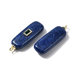 Natural Dyed Sesame Jasper Imitation Lapis Lazuli Pendants&nbsp;KK-Z137-04G