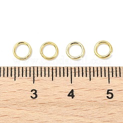SHEGRACE 30G Brass Open Jump Rings&nbsp;XGRPCN712-241G